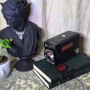 Vintage Super 8 Camera Kodak Hawkeye 8 Movie Camera made in Canada & filter